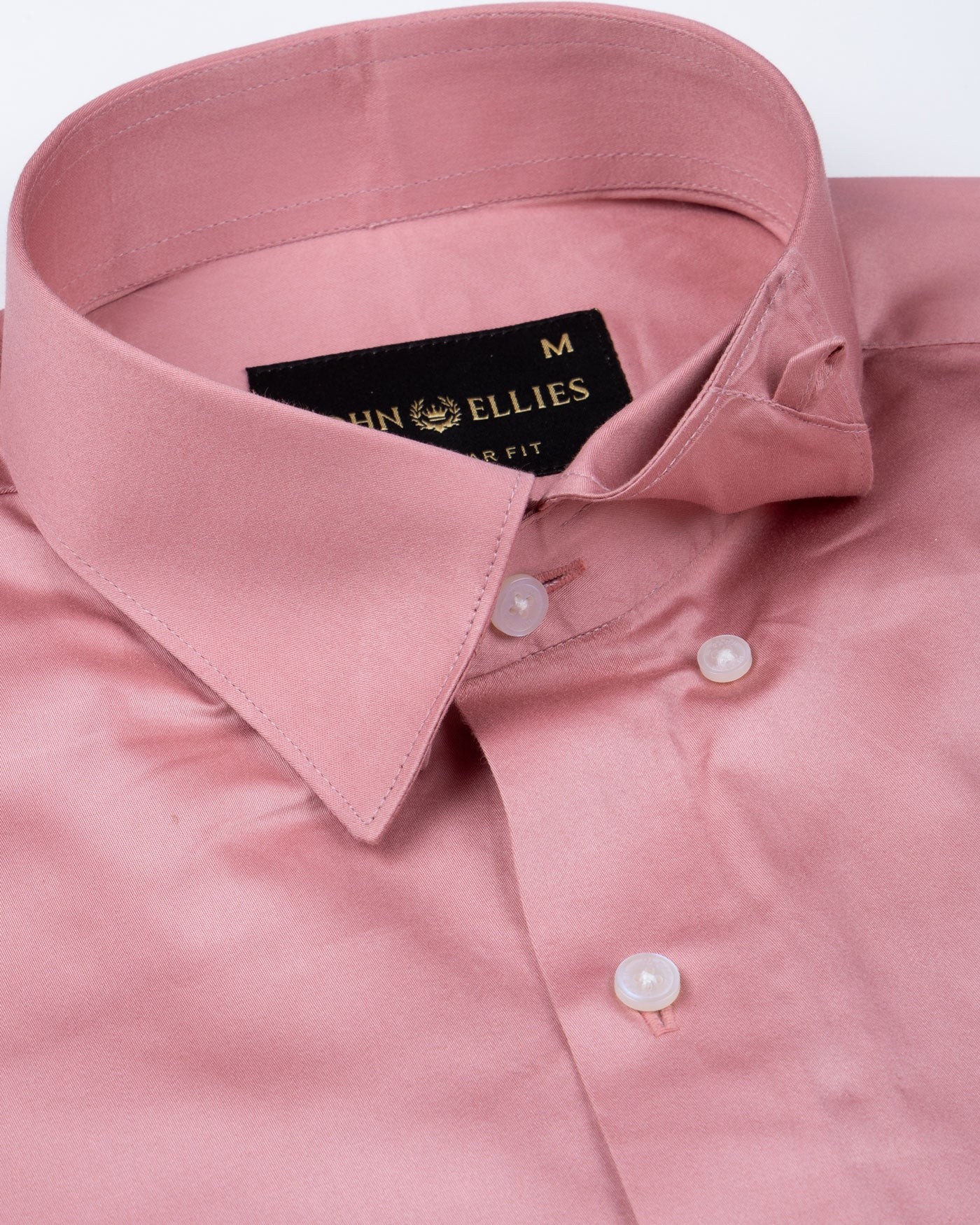 Buy Rostin Flamingo Hidden Button Down Giza Cotton Shirt | John Ellies
