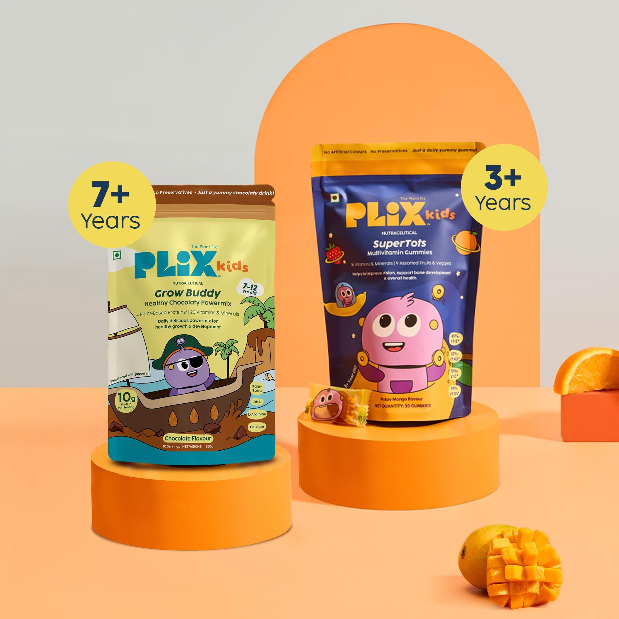 Grow Buddy (7-12 years) & Supertots Duo