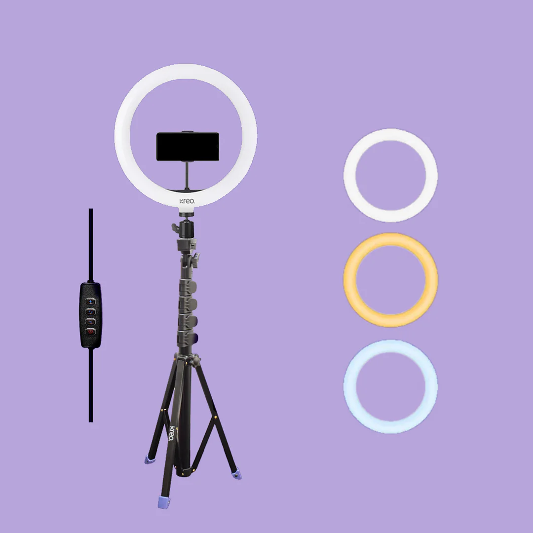 Halo 12" Premium Ring Light + Tripod (Combo)