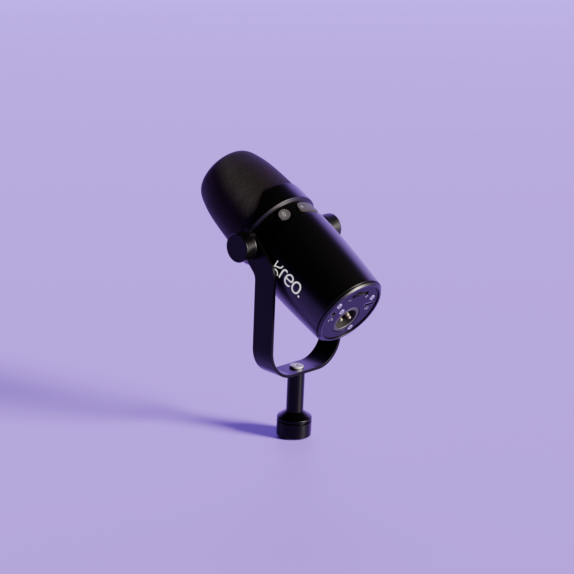 Kast Black Dynamic Microphone