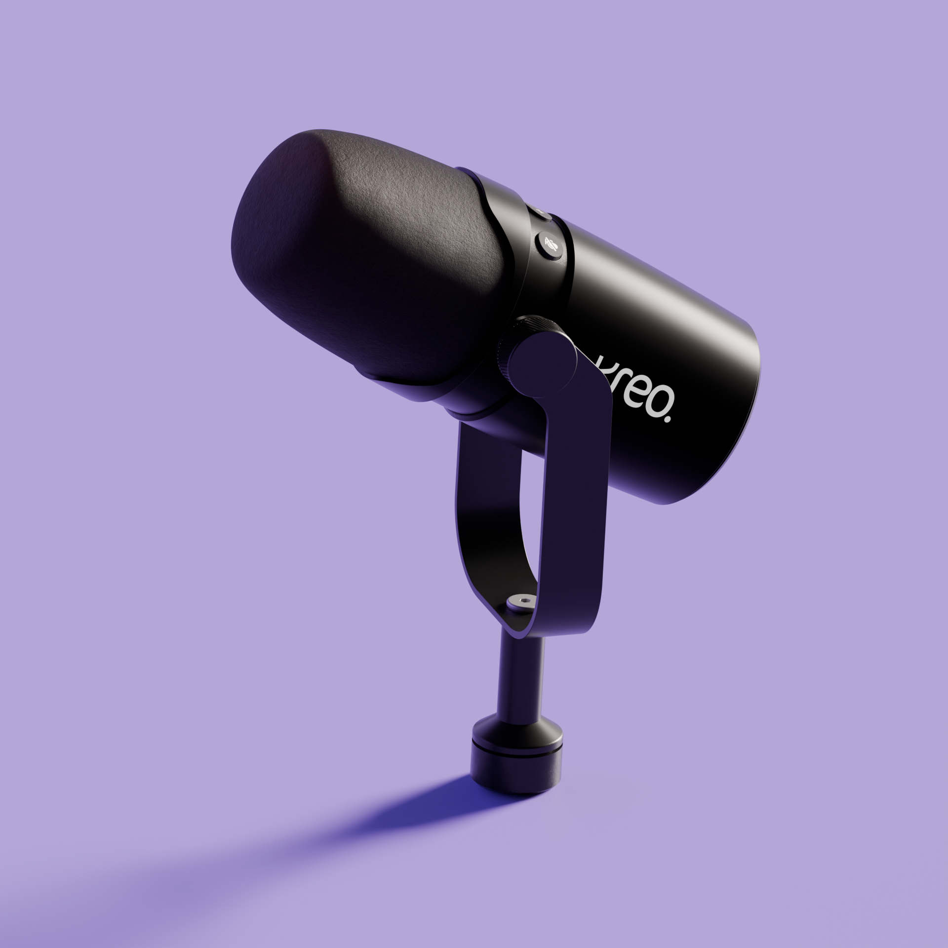 Kast Black Dynamic Microphone