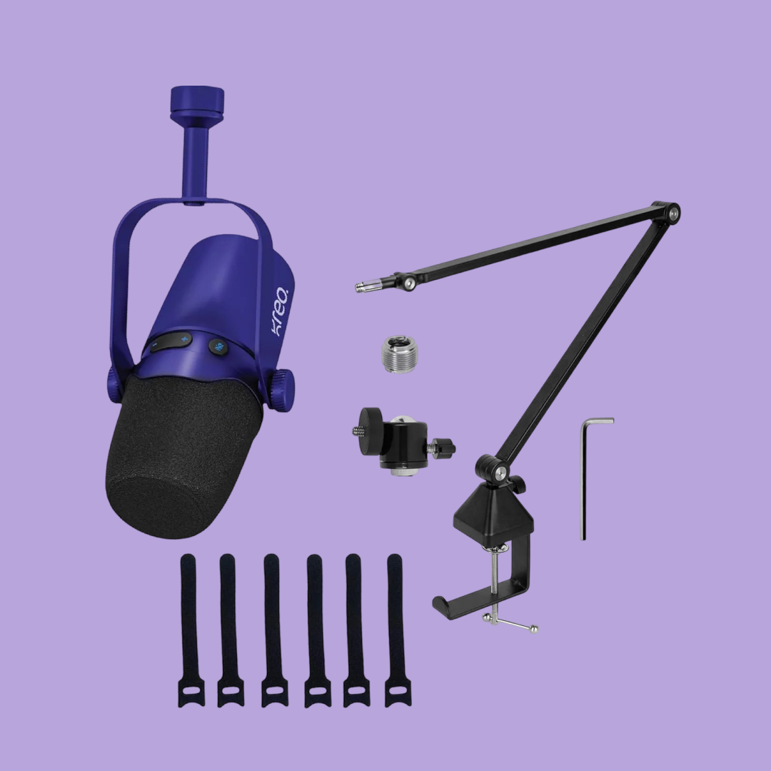 Kast Dynamic Mic + Rod Pro Boom Arm Combo