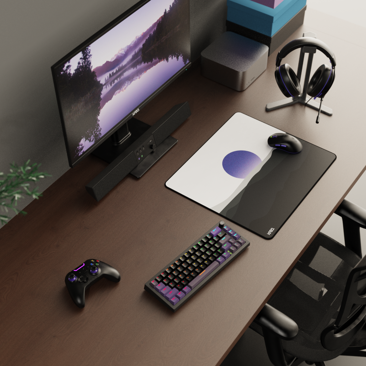 Locus XL Mousepad - Rising Sun