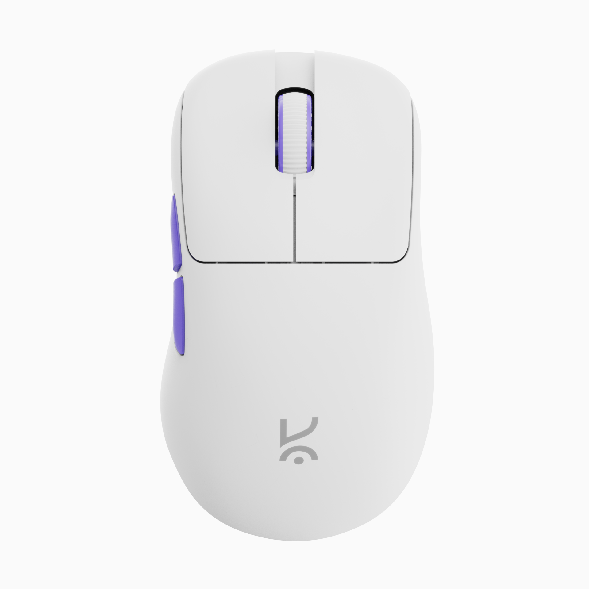 Anzu V2 White Ultralight Ergonomic Wireless Gaming Mouse