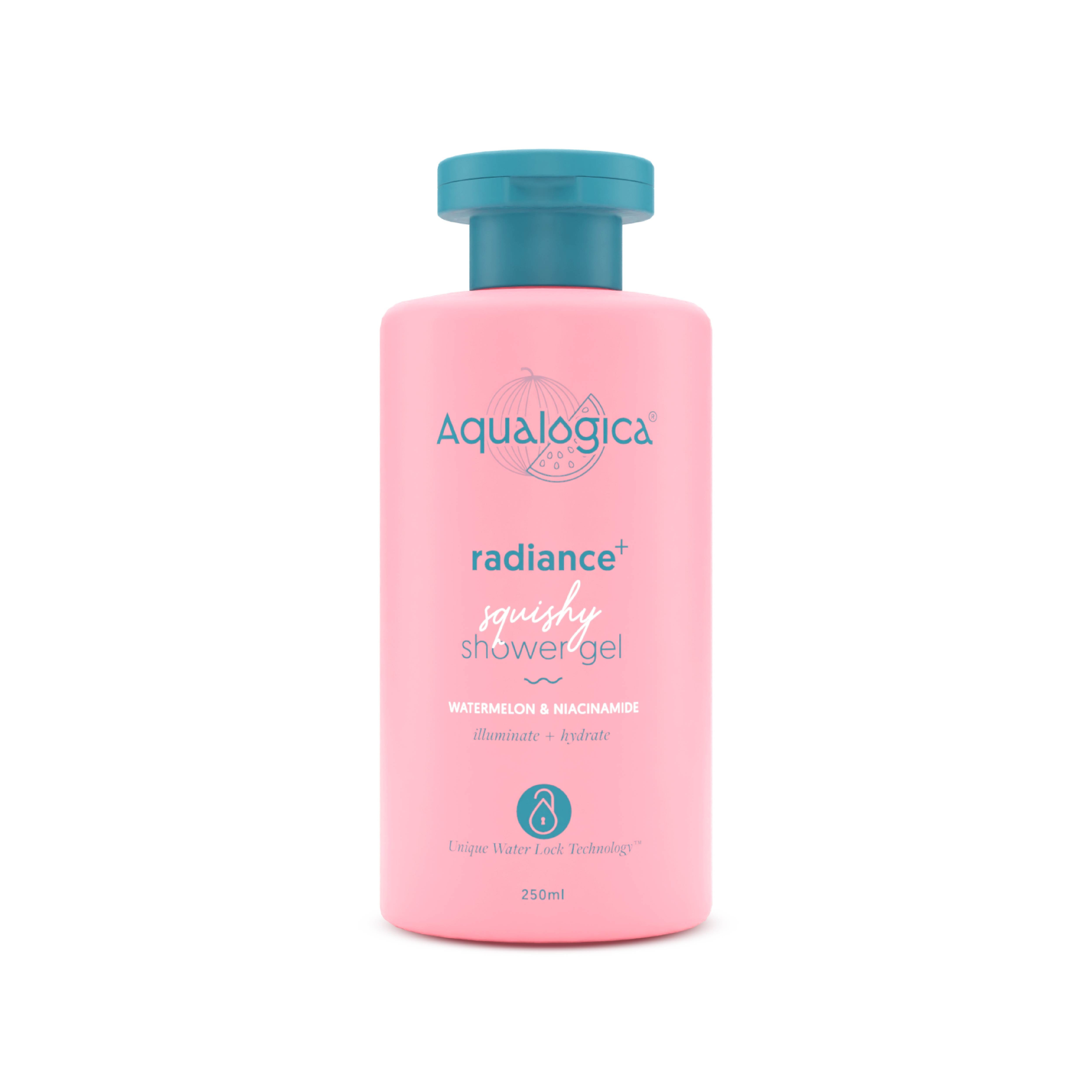 Radiance+ Squishy Shower Gel with Watermelon & Niacinamide for Radiant Skin - 250ml