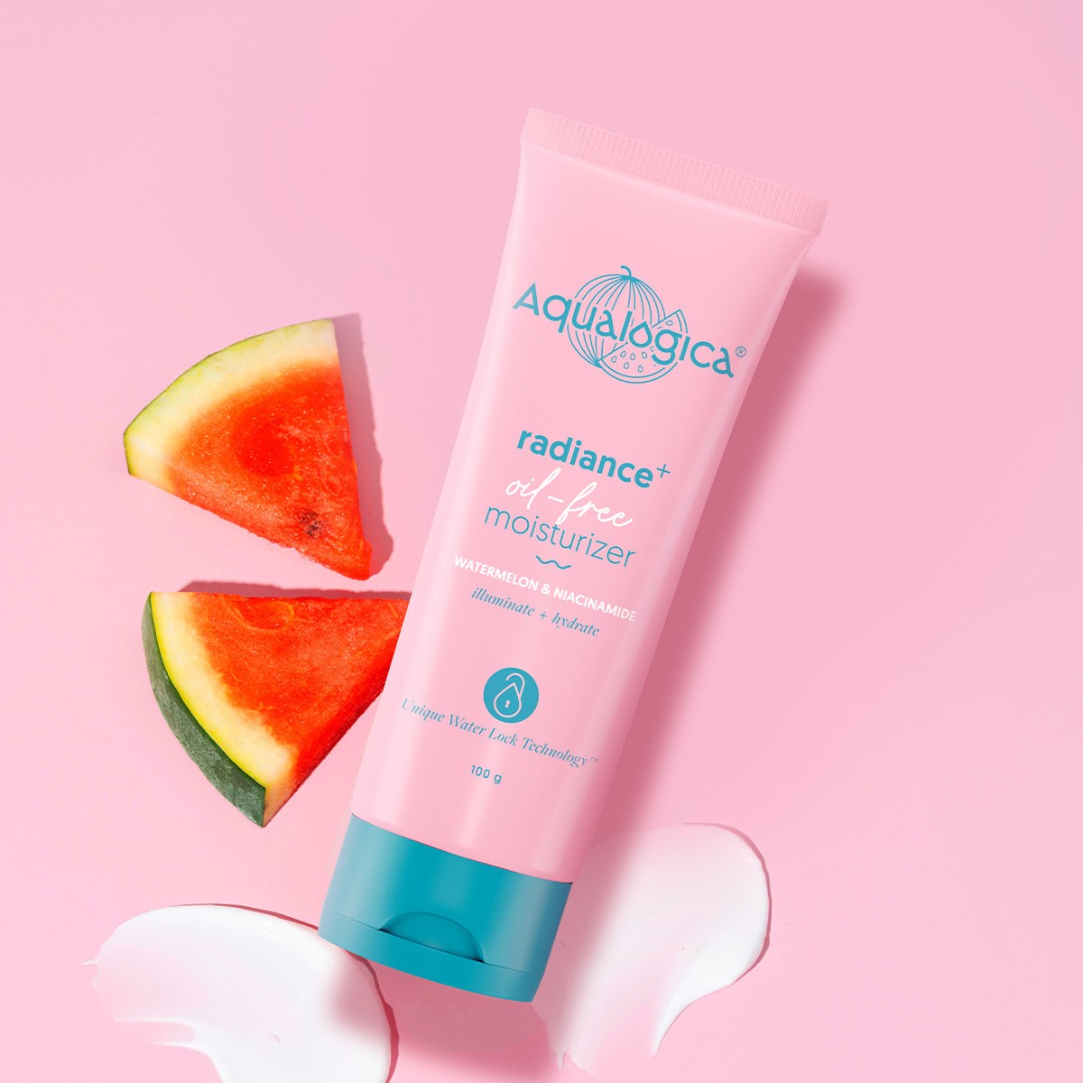 Watermelon Aqualogica moisturizer tube