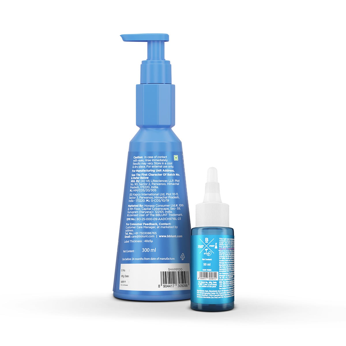 Anti-Dandruff Shampoo & Anti-Dandruff Scalp Hair Tonic for Clear & Healthy Scalp