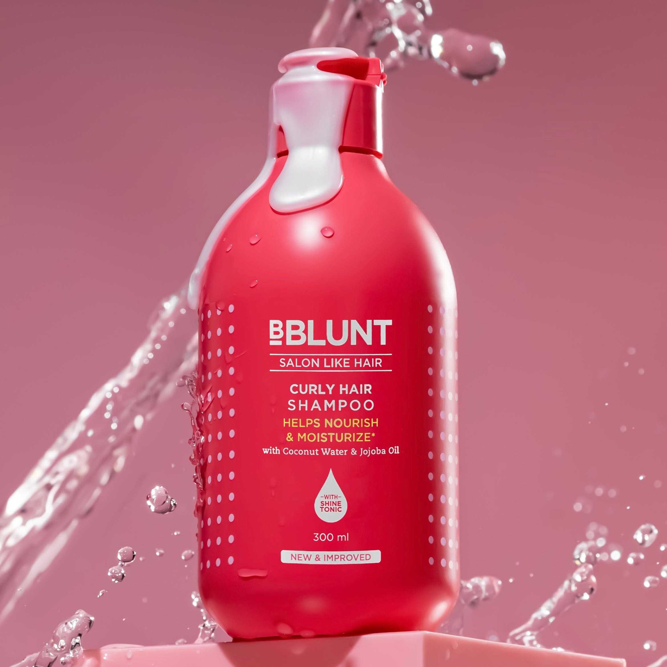 Deal Curly Hair Shampoo with Coconut Water & Jojoba Oil - 300 ml