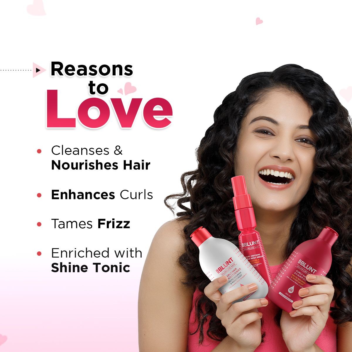 Rock Your Curls Kit (Curly Hair Shampoo, Curly Hair Conditioner & Curl Defining Hydra-Mist Hair Serum)