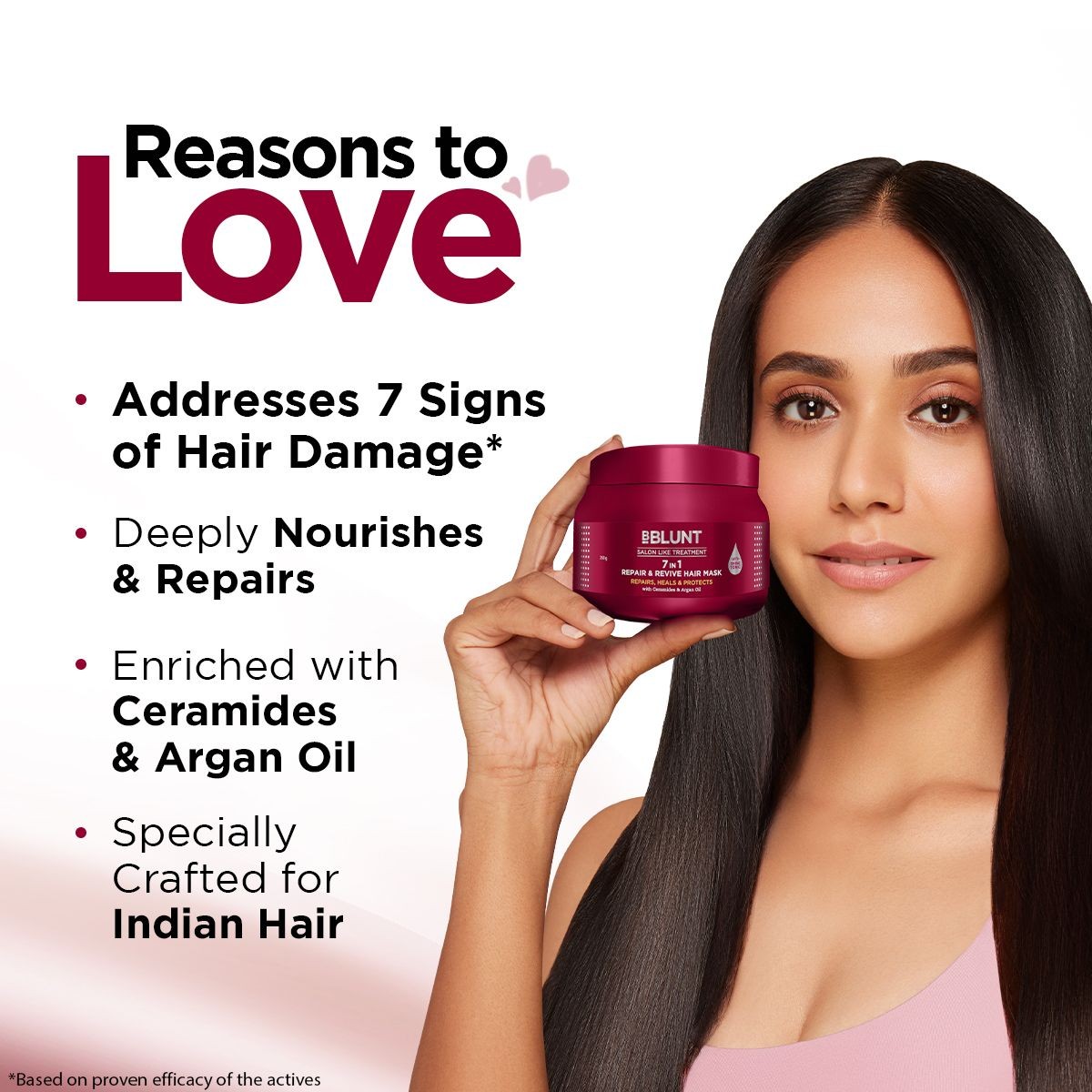 Deal 7 in 1 Repair & Revive Hair Mask for Up to 100% Damage Repair* - 120g