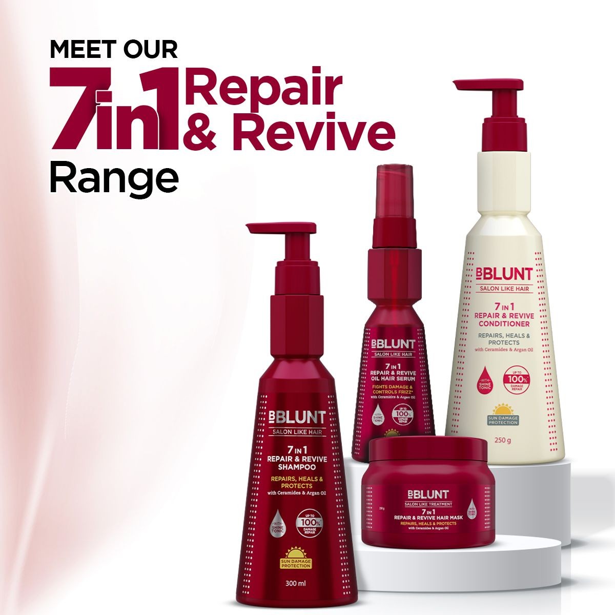 Deal 7 in 1 Repair & Revive Hair Mask for Up to 100% Damage Repair* - 120g