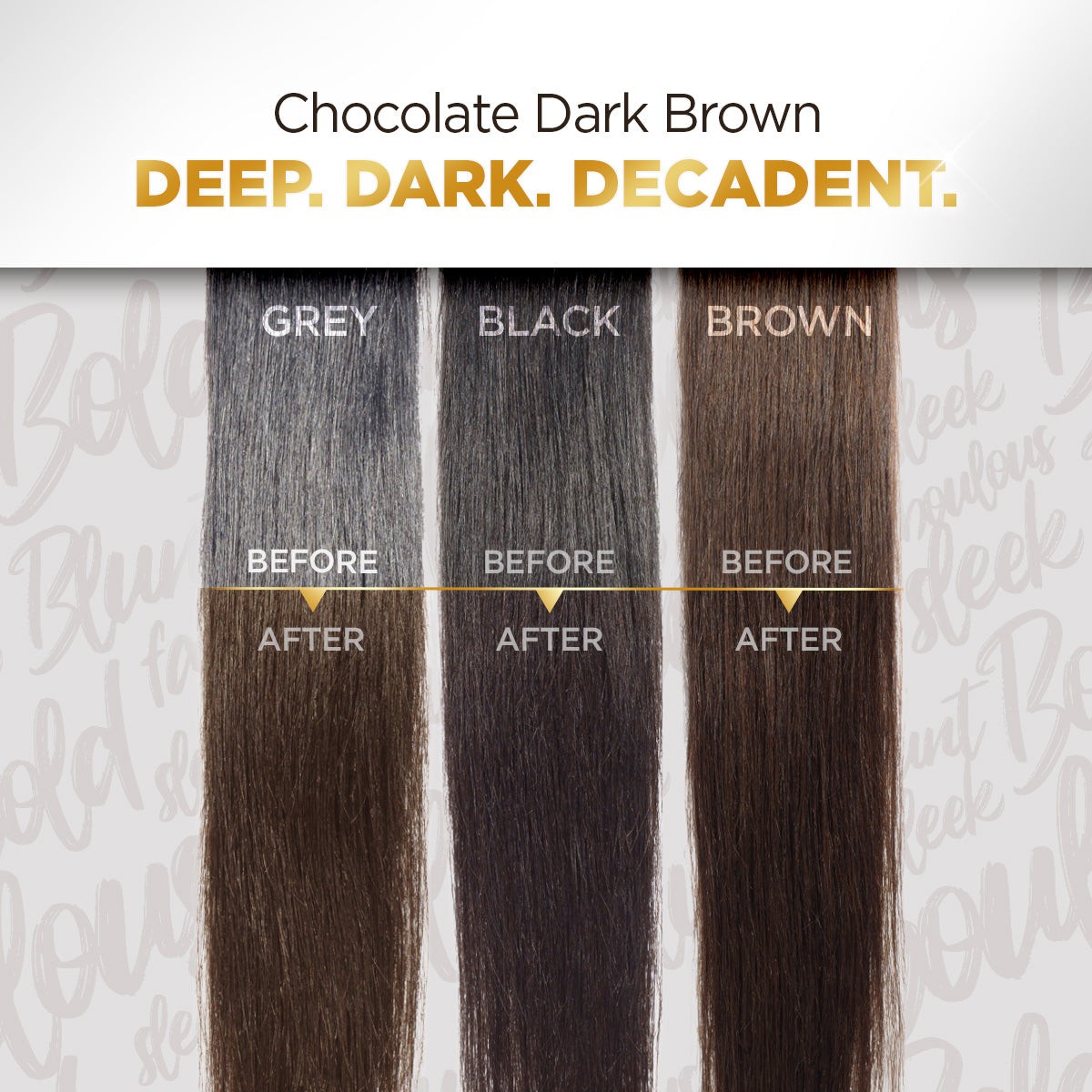 High Shine Conditioning Hair Colour - Chocolate Dark Brown (Shade 3)