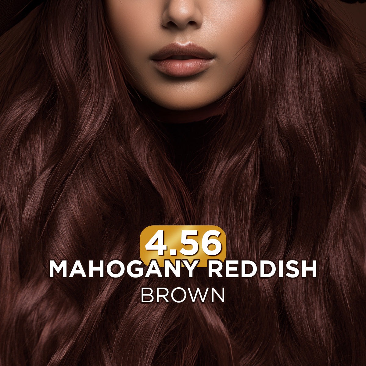 High Shine Conditioning Hair Colour - Mahogany Reddish Brown (Shade 4.56)