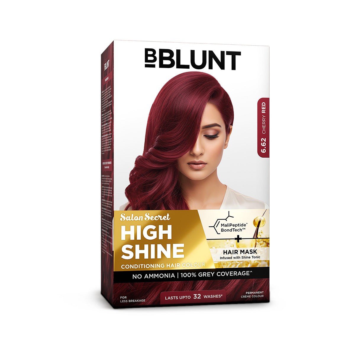 High Shine Conditioning Hair Colour - Cherry Red (Shade 6.62)